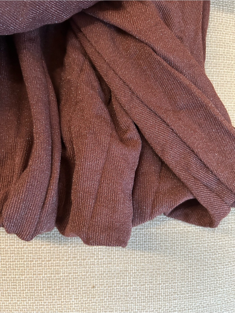 BEST Lioness Field Of Dreams Knit Maxi Dress Gown Brown Cafe - Picture 7 of 8